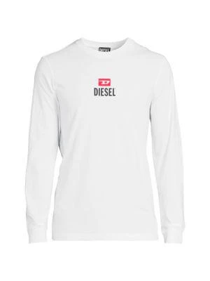 商品Diesel|Long Sleeve Logo Tee,价格¥338,第3张图片详细描述