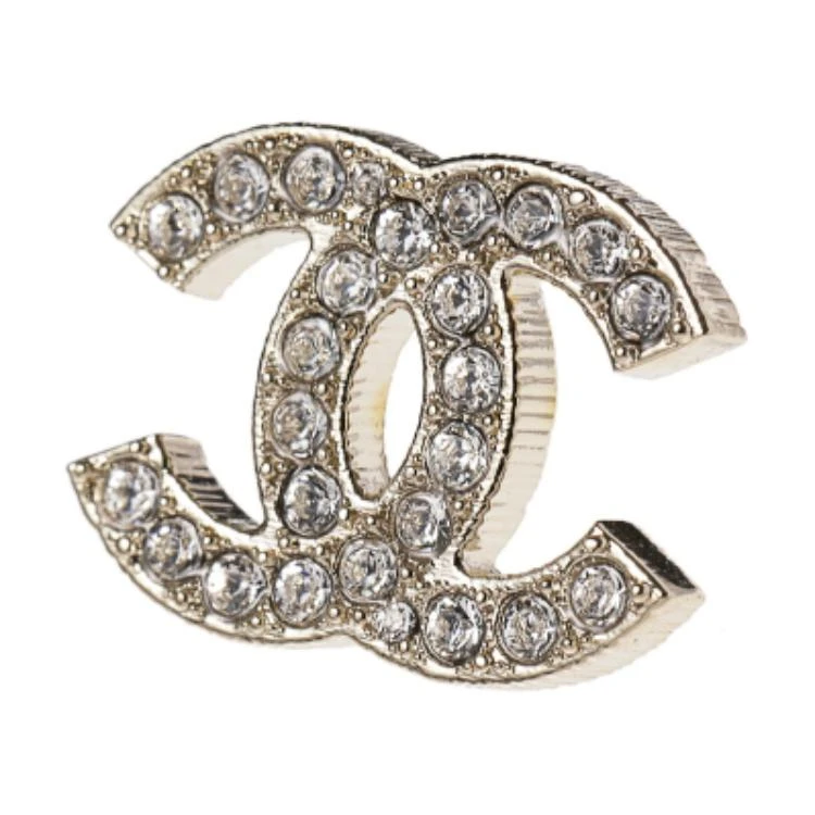 商品[国内直发] Chanel|香奈儿 品牌标志 金属 耳环 女款 金色,价格¥6583,第6张图片详细描述