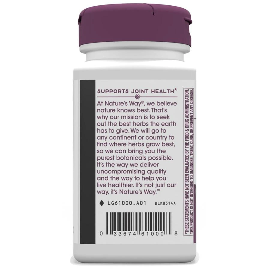 商品Nature's Way|Standardized Devil's Claw Extract, Capsules,价格¥166,第5张图片详细描述