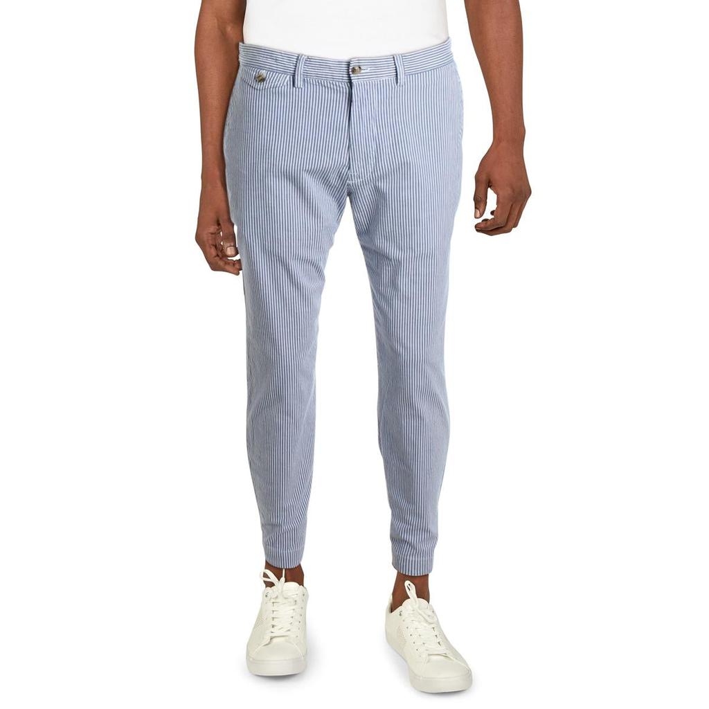 Polo Ralph Lauren Mens Striped Straight Fit Chino Pants商品第1张图片规格展示
