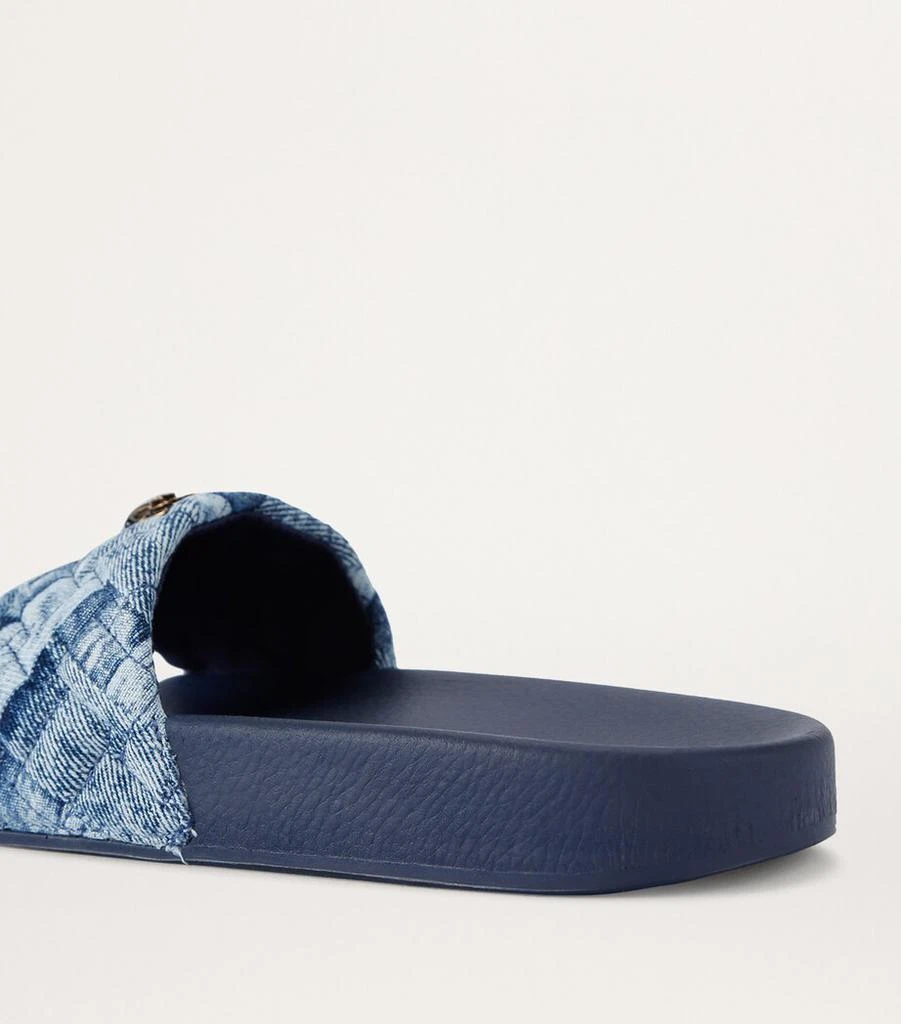 商品Kurt Geiger|Denim Meena Eagle Slides,价格¥1093,第2张图片详细描述