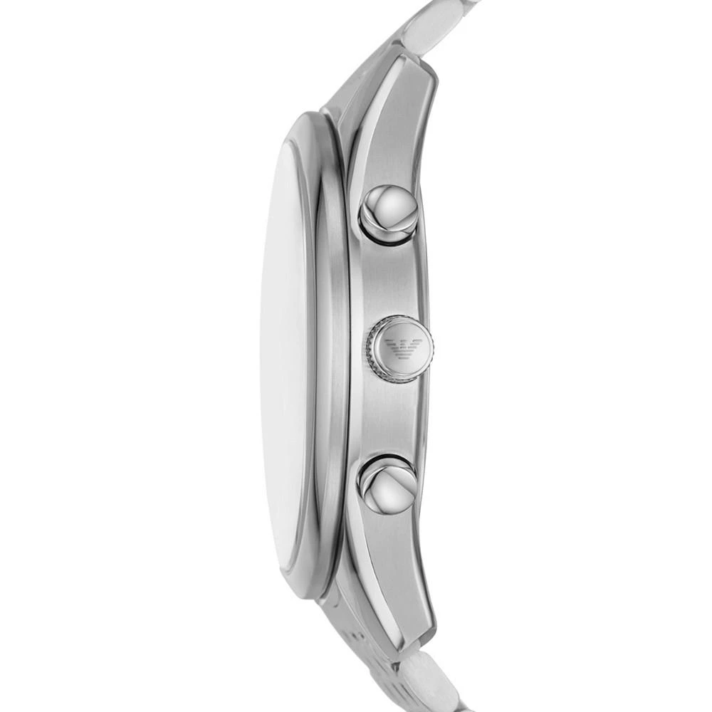 商品Emporio Armani|Men's Chronograph Stainless Steel Bracelet Watch 41mm,价格¥2388,第3张图片详细描述