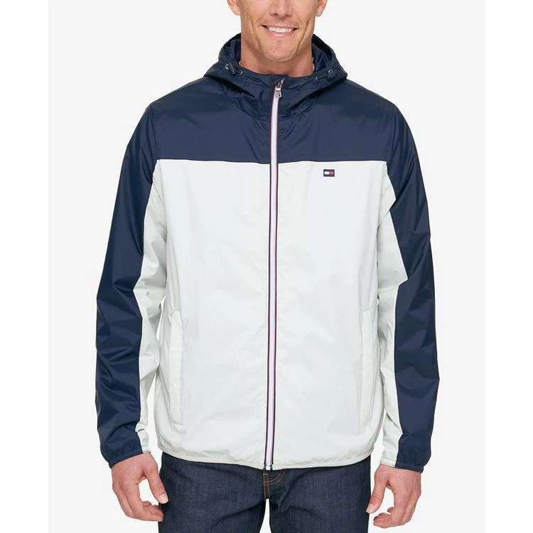 商品Tommy Hilfiger|Men's Retro Hooded Raincoat,价格¥648,第1张图片