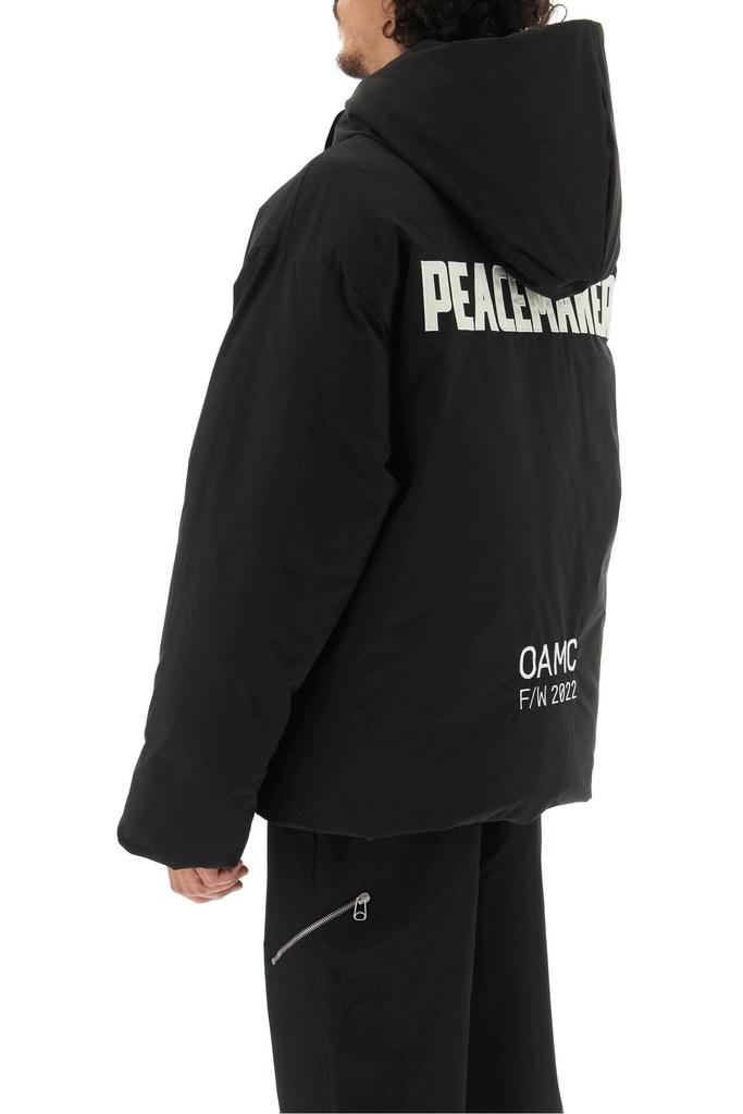 'LITHIUM' PUFFER JACKET WITH PEACEMAKER PATCH商品第4张图片规格展示