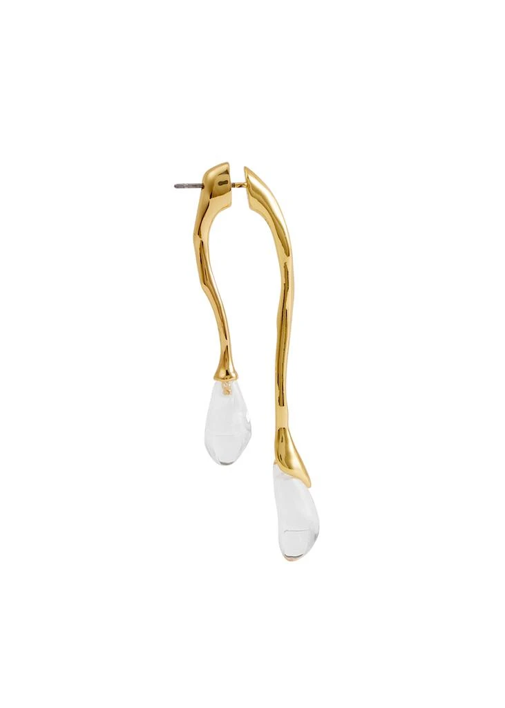 商品Alexis Bittar|Lucite and 14kt gold-plated drop earrings,价格¥2441,第3张图片详细描述