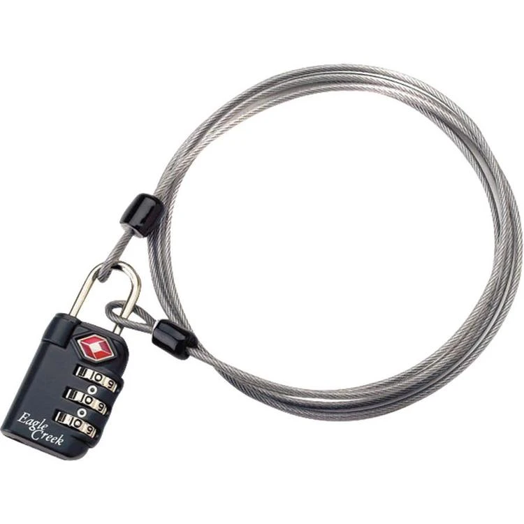 商品Eagle Creek|3-Dial TSA Security Lock & Cable,价格¥96,第1张图片