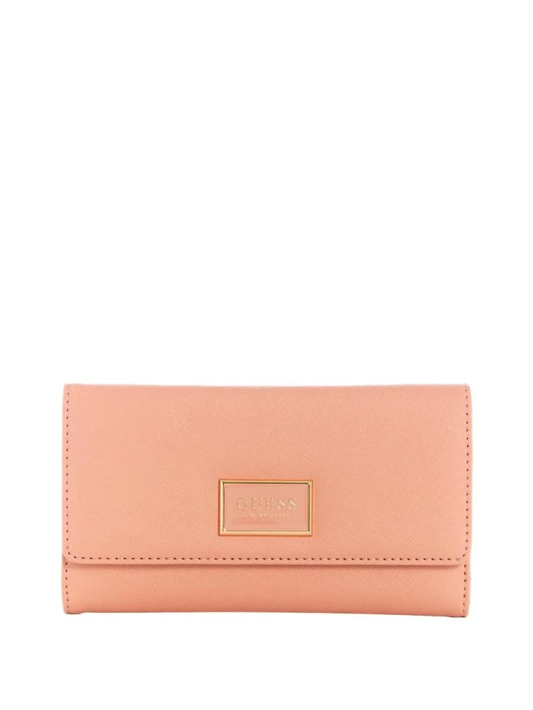 商品Guess Factory|Abree Slim Clutch Wallet,价格¥216,第5张图片详细描述