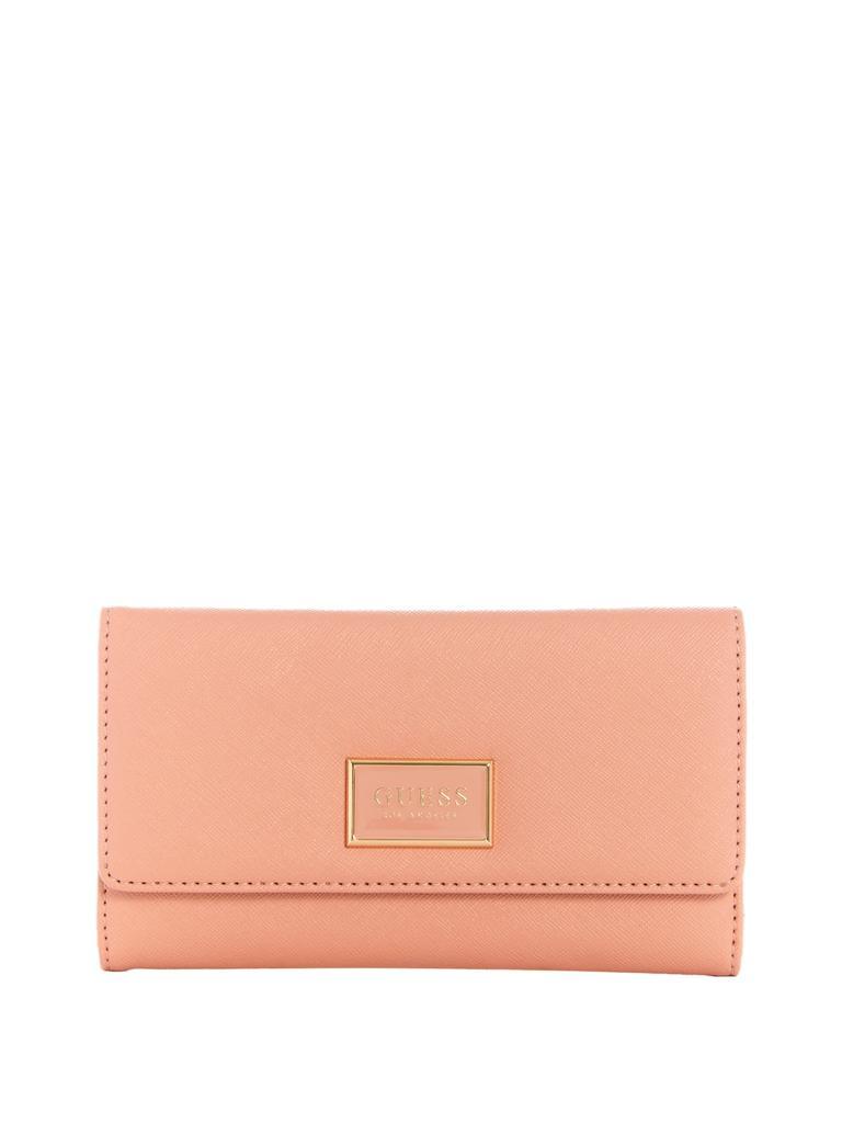 商品Guess Factory|Abree Slim Clutch Wallet,价格¥185,第7张图片详细描述