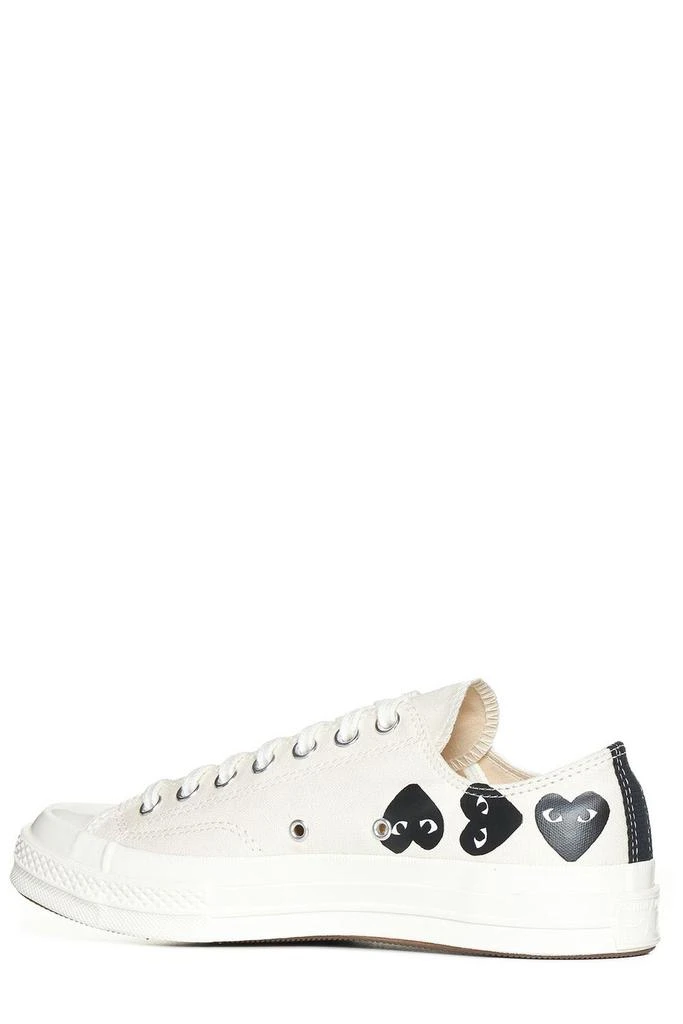 商品Comme des Garcons|Comme des Garçons Play X Converse Heart Logo Printed Low-Top Sneakers,价格¥658,第3张图片详细描述