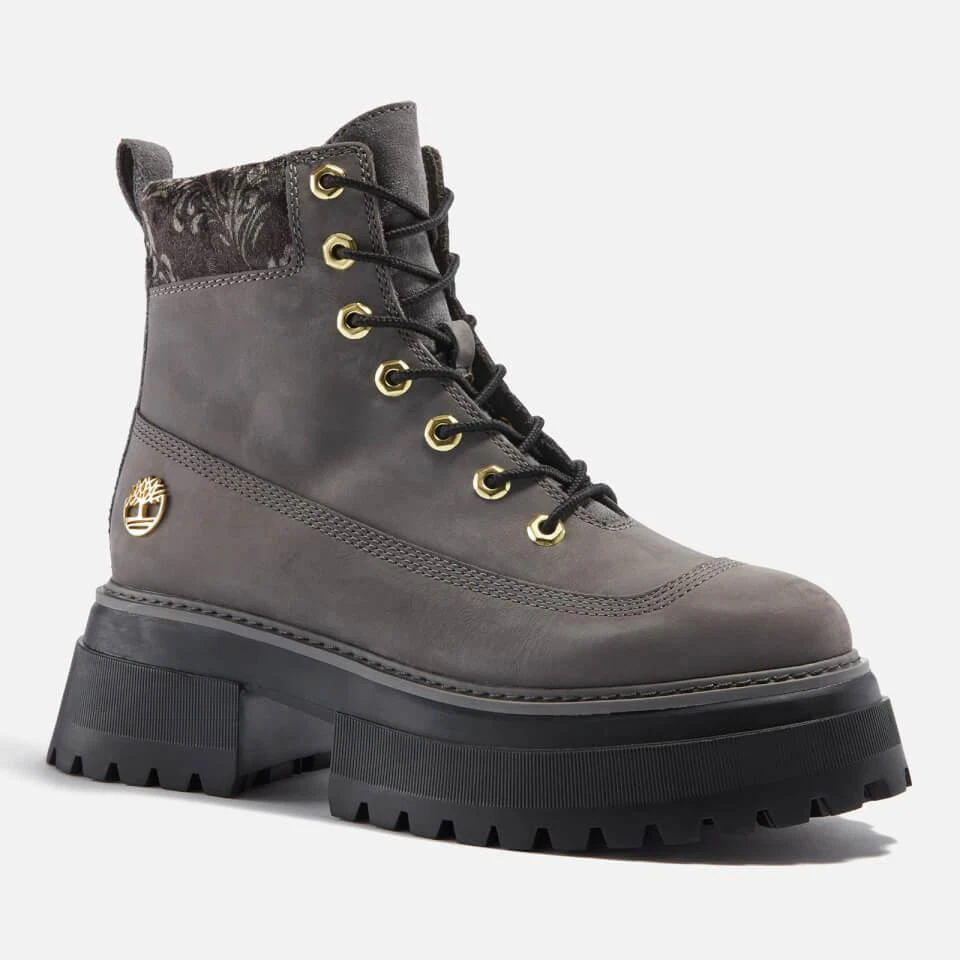 商品Timberland|TIMBERLAND WOMEN'S SKY VELVET AND LEATHER BOOTS,价格¥618,第2张图片详细描述