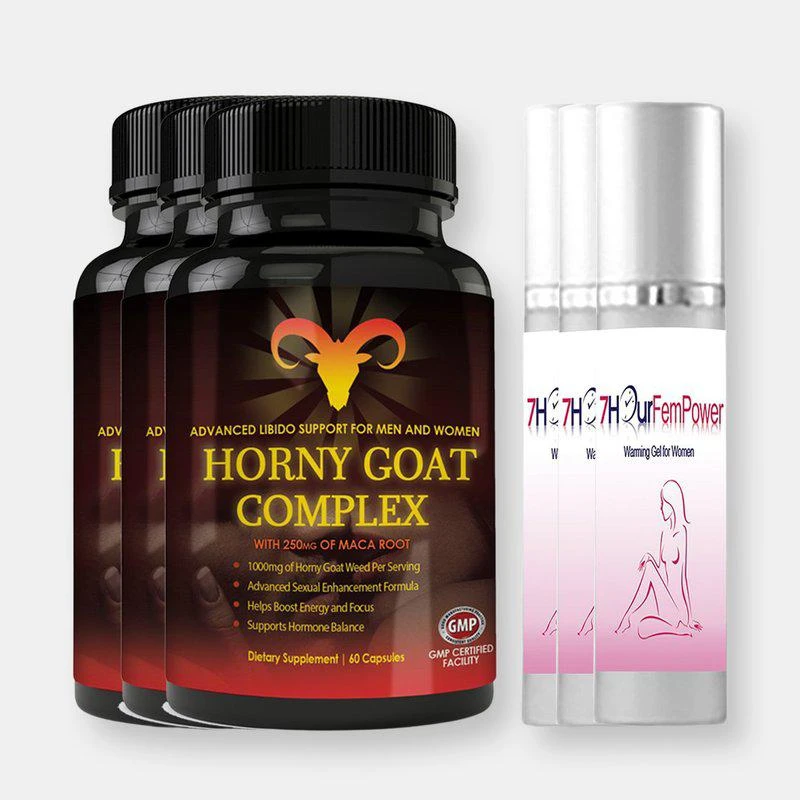 商品Totally Products|Horny Goat Complex and 7Hour Fem Power Combo Pack,价格¥430,第1张图片