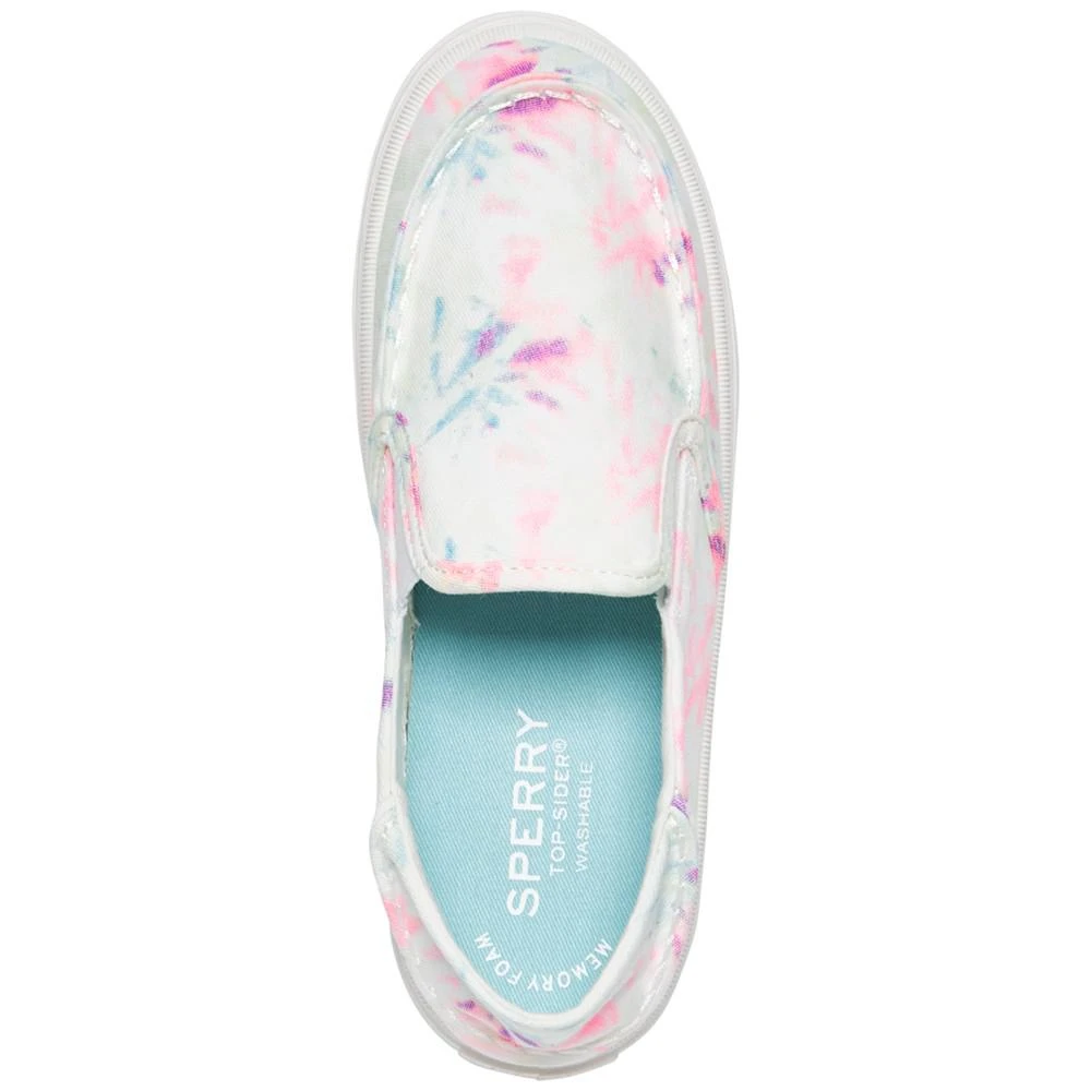 商品Sperry|Little Girls Salty Jr Tie-Dye Washable Slip-On Sneakers from Finish Line,价格¥113,第5张图片详细描述