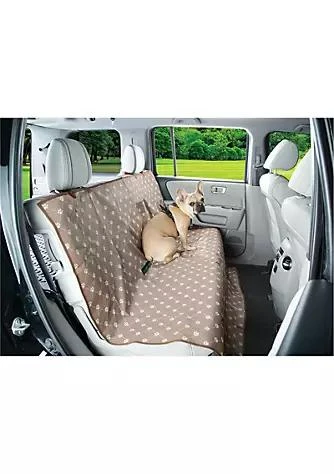 商品belk|Waterproof Paw Print Theme Seat Cover   Brown White,价格¥285,第1张图片详细描述