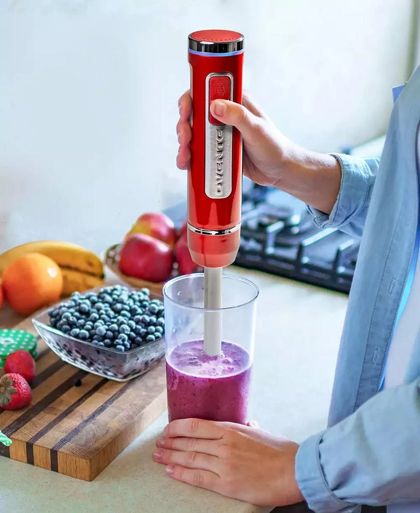商品OVENTE|Stainless Steel Blades Cordless Rechargeable Hand Blender HR781R,价格¥232,第3张图片详细描述
