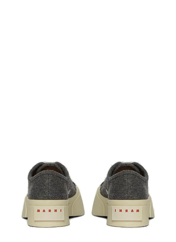 商品Marni|Marni Almond Toe Lace-Up Sneakers,价格¥2496,第4张图片详细描述