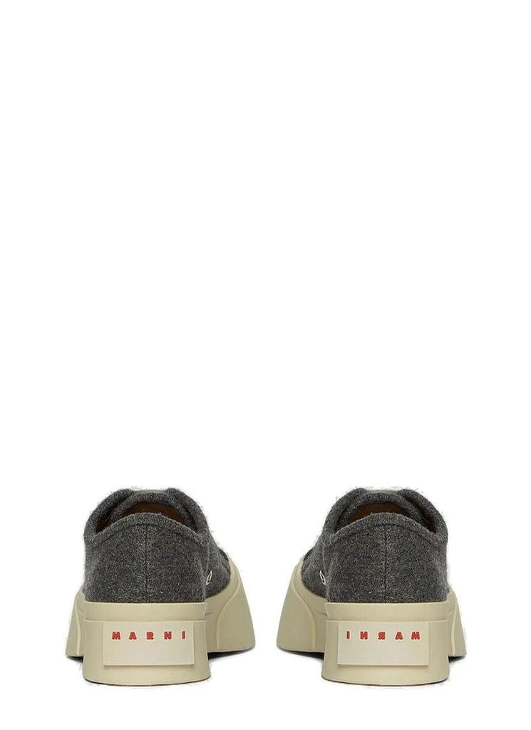 Marni Marni Almond Toe Lace-Up Sneakers 4