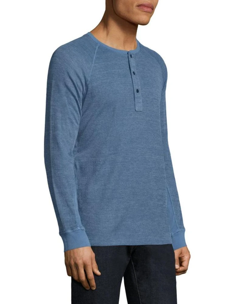 商品Splendid Mills|Textured Cotton Blend Henley,价格¥440,第3张图片详细描述