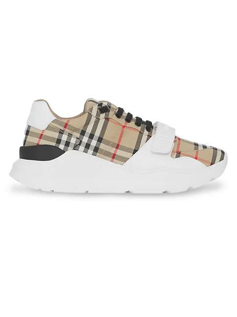 商品Burberry|New Ramsey Check Sneakers,价格¥5838,第1张图片