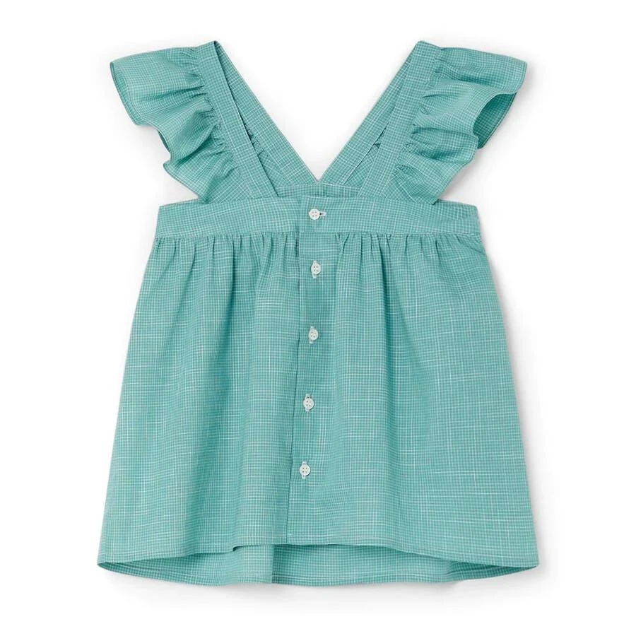 商品Bonpoint|Emeraude Ruffle-Trim Smock Top,价格¥370,第2张图片详细描述