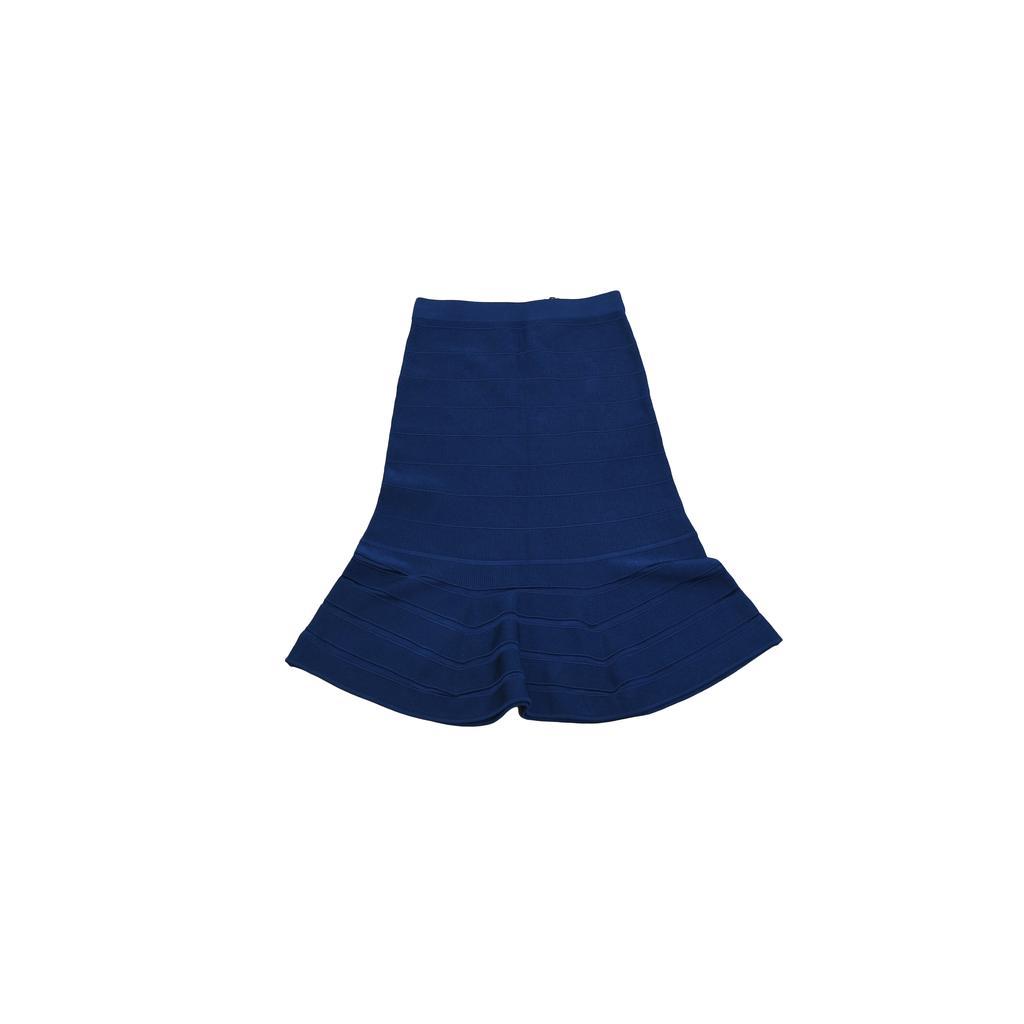 商品Sandro|深蓝色半裙,价格¥1161,第1张图片