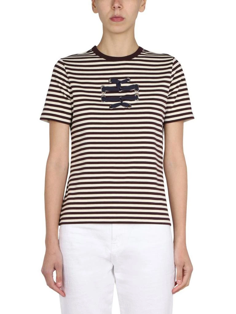 商品Tory Burch|TORY BURCH DOUBLE T T-SHIRT,价格¥1238,第1张图片