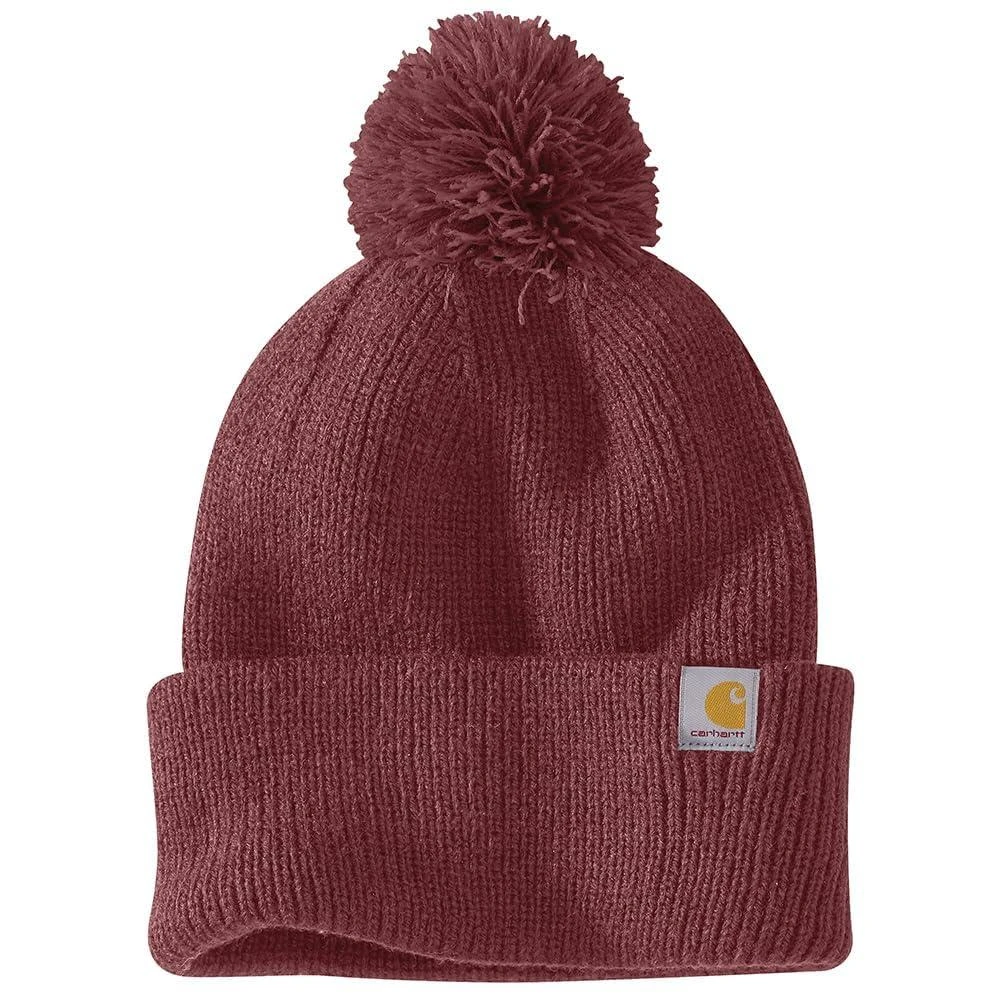 商品Carhartt|Knit Pom-Pom Cuffed Beanie,价格¥224,第1张图片