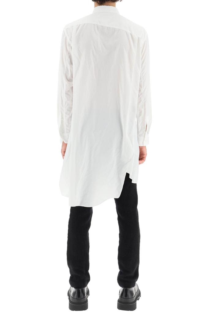 Comme Des Garcons Homme Plus Ruffled Long Asymmetric Shirt商品第3张图片规格展示