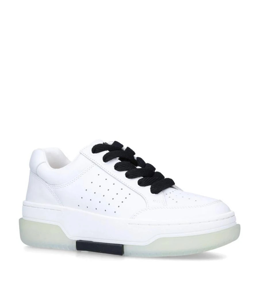 商品AMIRI|Leather Stadium Low-Top Sneakers,价格¥3789,第1张图片