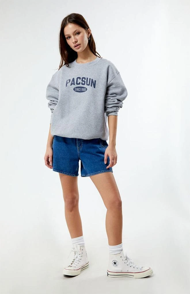 商品PacSun|Distressed Crew Neck Sweatshirt,价格¥231,第3张图片详细描述