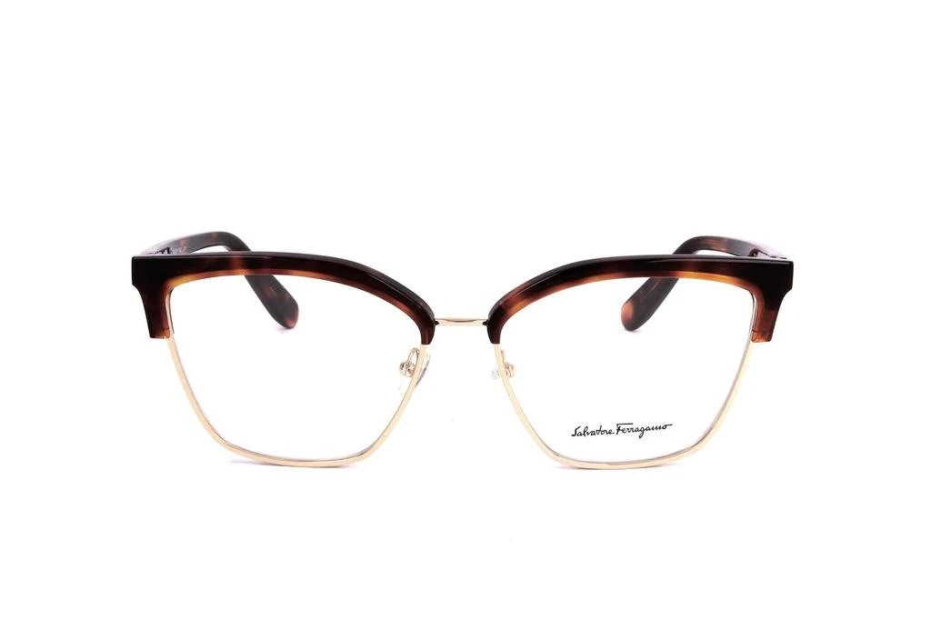 商品Salvatore Ferragamo|Salvatore Ferragamo Eyewear Square Frame Glasses,价格¥1078,第1张图片