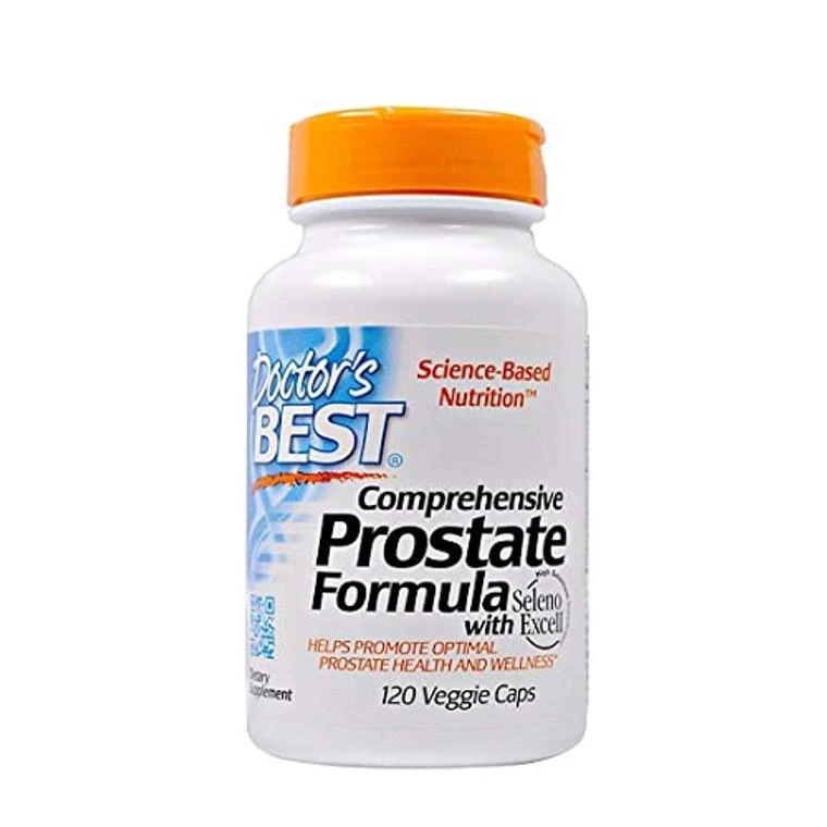 商品Doctors Best Vitamins|Doctors Best Comprehensive Prostate Formula Veggie Capsules, 120 Ea,价格¥158,第1张图片