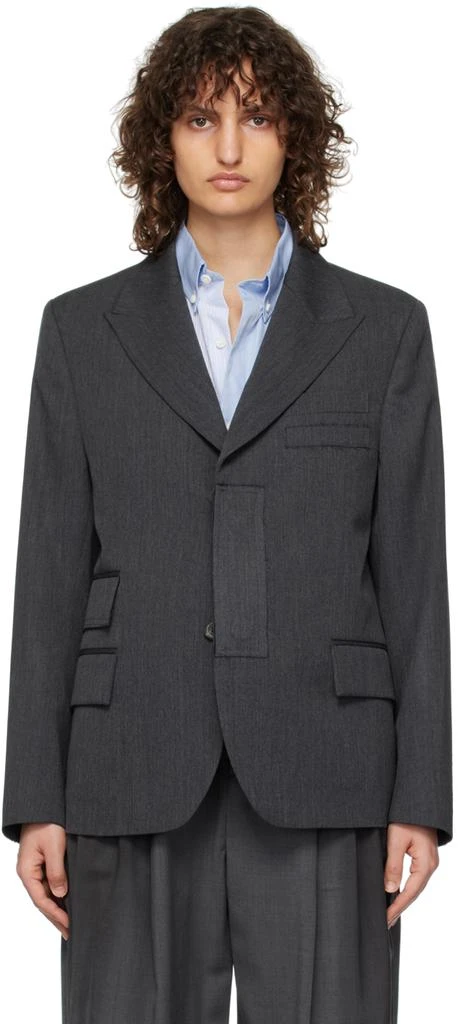 商品ADER error|Gray Bid Blazer,价格¥2003,第1张图片