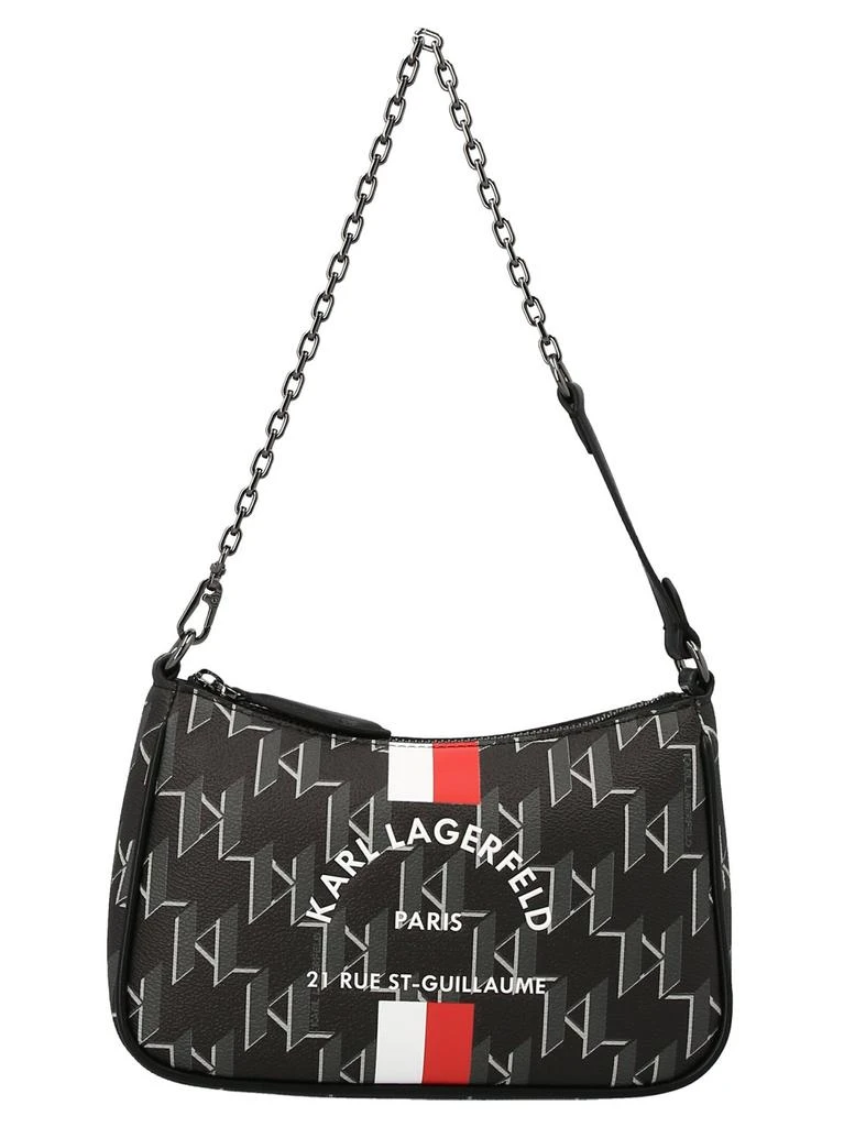 商品Karl Lagerfeld Paris|Karl Lagerfeld Rue St-Guillaume Monogram Shoulder Bag,价格¥1025,第1张图片详细描述