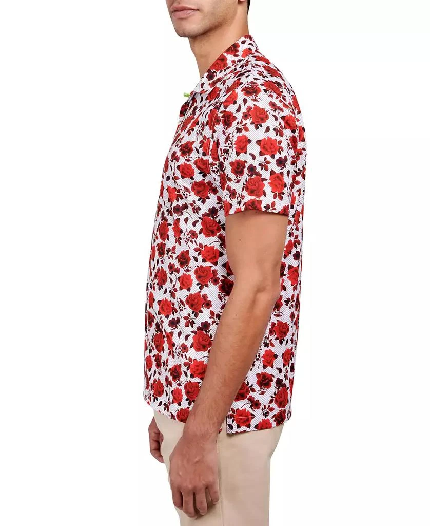商品Society of Threads|Men's Slim-Fit Non-Iron Performance Stretch Floral-Print Camp Shirt,价格¥445,第3张图片详细描述