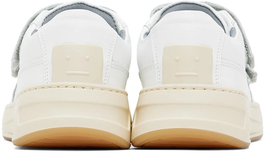 商品Acne Studios|White Velcro Strap Sneakers,价格¥2124,第2张图片详细描述