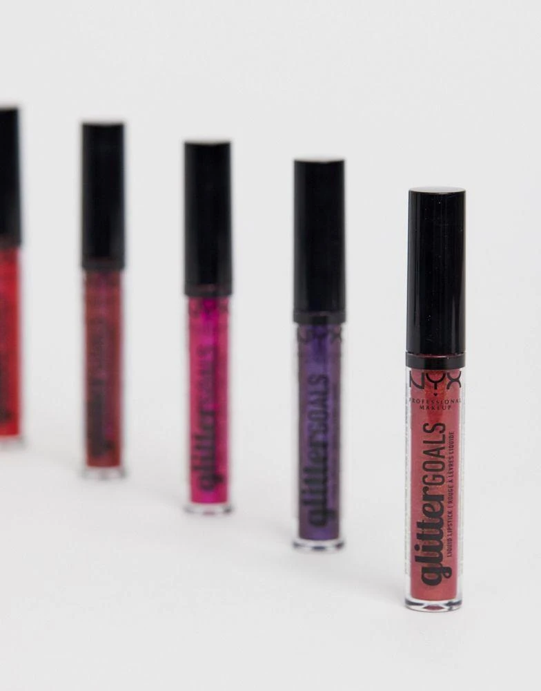 商品NYX Professional Makeup|NYX Professional Makeup Glitter Goals Liquid Lipstick - Crsytal Crush,价格¥78,第4张图片详细描述