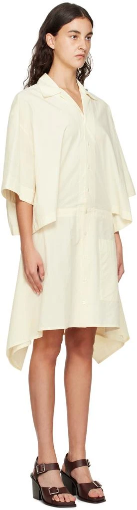 商品Lemaire|Off-White Amovible Midi Dress,价格¥2394,第2张图片详细描述