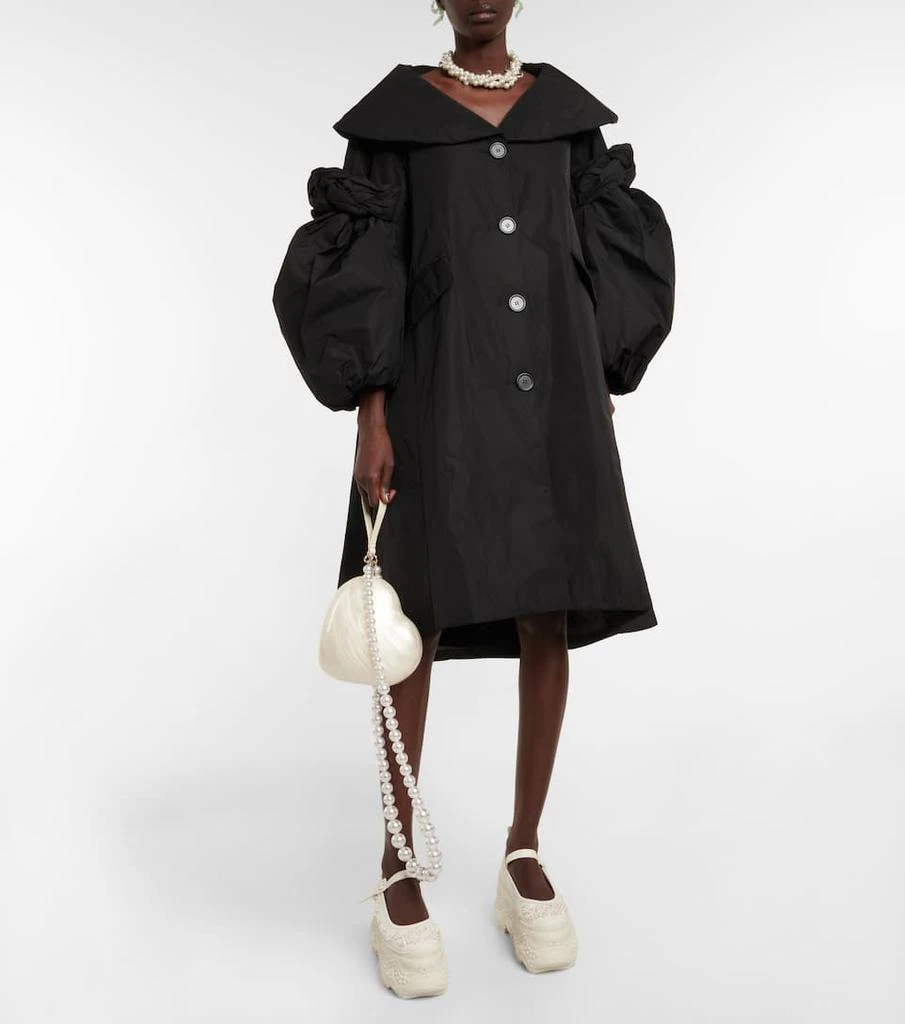 商品Simone Rocha|Padded oversized taffeta coat,价格¥8630,第2张图片详细描述