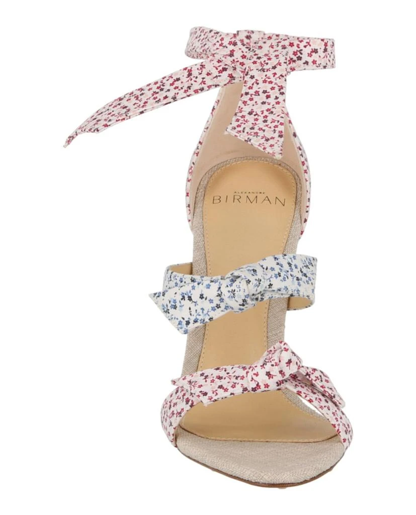 商品Alexandre Birman|Lolita Floral-Print Heel Sandals,价格¥1357,第4张图片详细描述