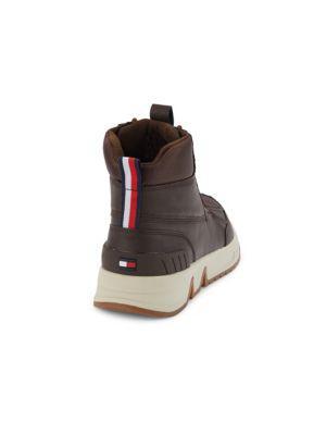 商品Tommy Hilfiger|Lozano Leather Duck Boots,价格¥741,第5张图片详细描述