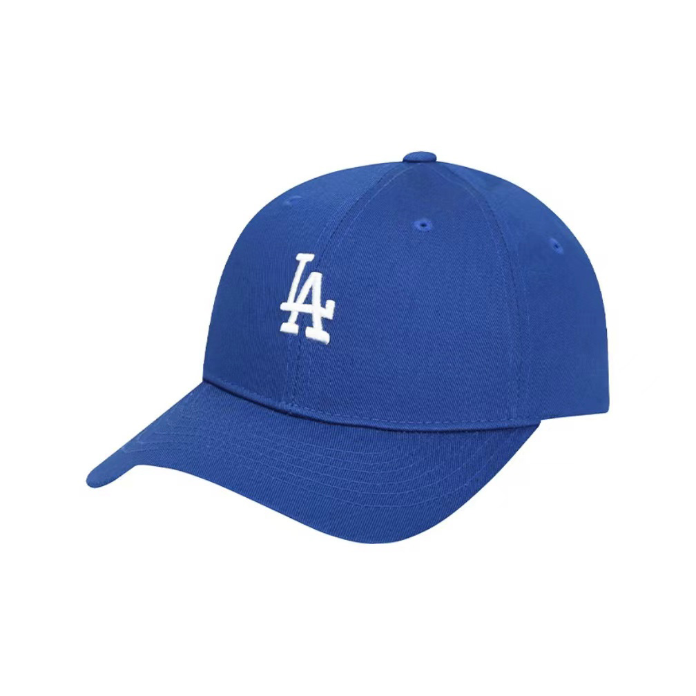 【享贝家】（国内现货）MLB LA棒球帽复古小LOGO运动休闲鸭舌帽 男女同款 蓝色 3ACP770-1N-K0027-07BLS G-QD＋LY商品第1张图片规格展示