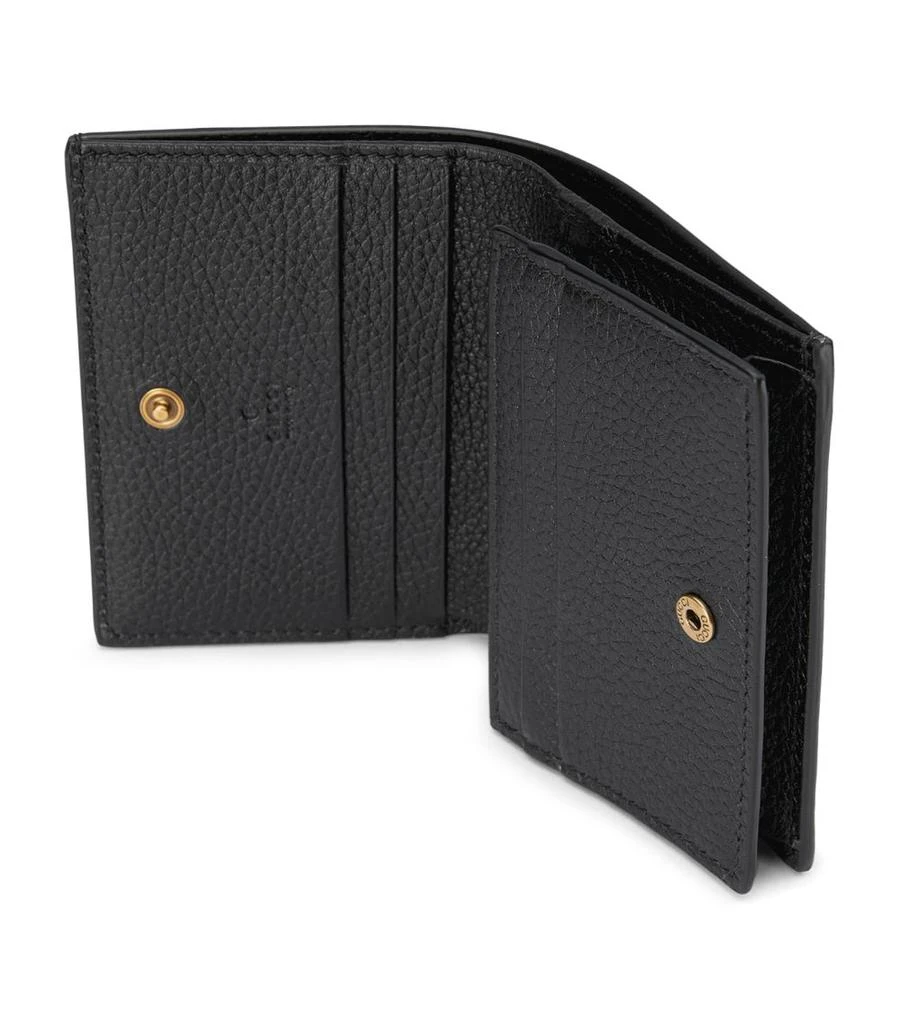 商品Gucci|Leather Interlocking G Wallet,价格¥3997,第2张图片详细描述