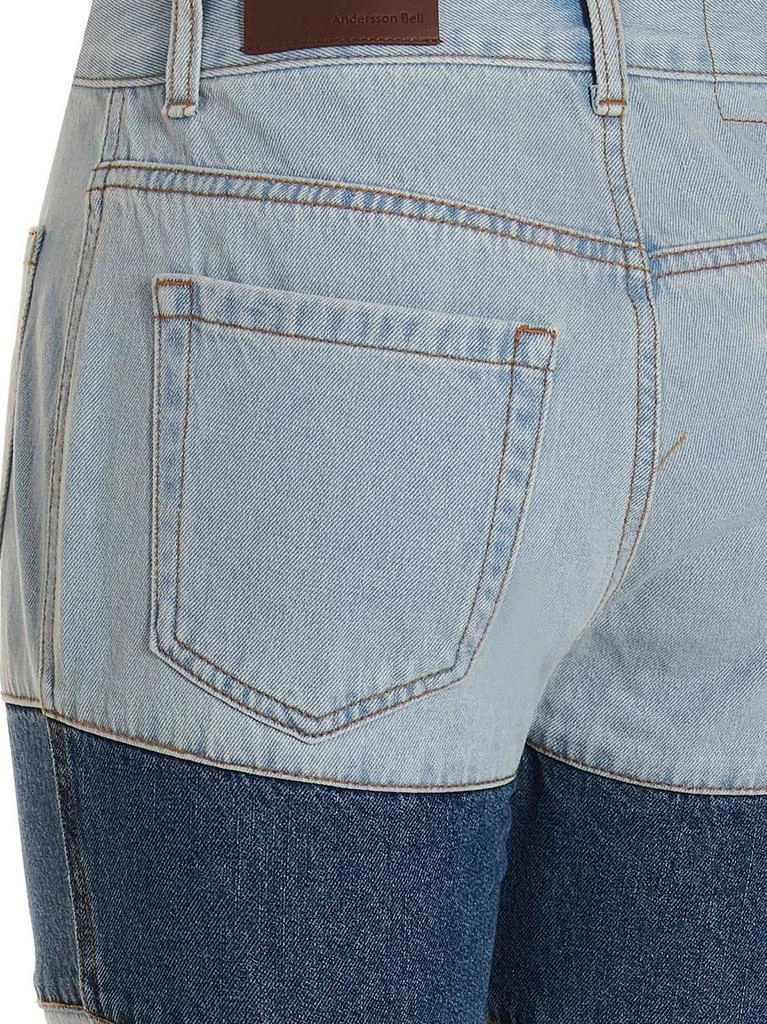 商品ANDERSSON BELL|Andersson Bell Mahina Patchwork-Stripe Wide-Leg Jeans,价格¥1100,第4张图片详细描述