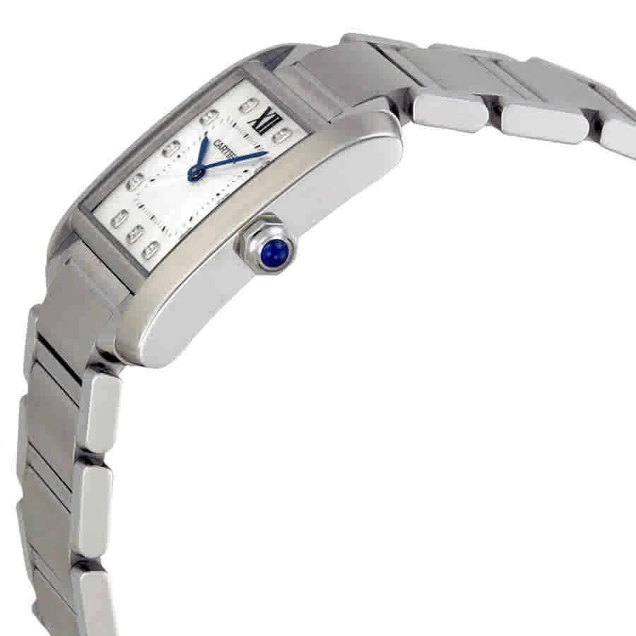 商品Cartier|Tank Francaise Silver Dial Ladies Watch WE110007,价格¥35429,第2张图片详细描述