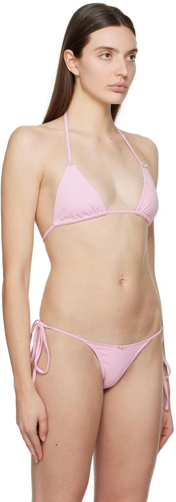 商品Frankies Bikinis|Pink Nick Bikini Top,价格¥271,第2张图片详细描述
