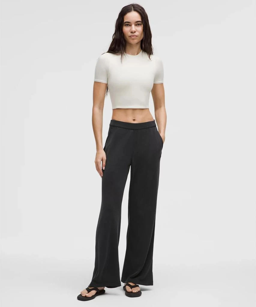 商品Lululemon|Softstreme High-Rise Wide-Leg Pique Pant *Regular,价格¥435,第2张图片详细描述