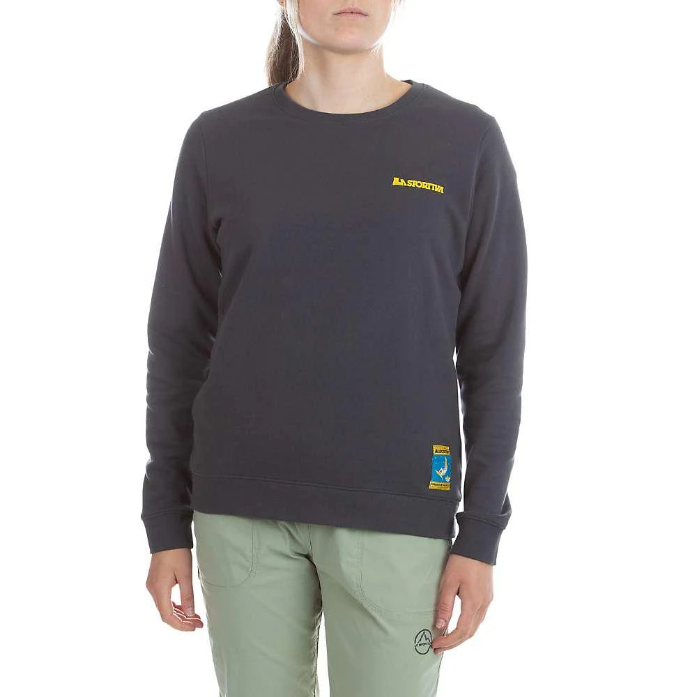 商品La Sportiva|La Sportiva Women's Climbing On The Moon Sweatshirt,价格¥264,第4张图片详细描述