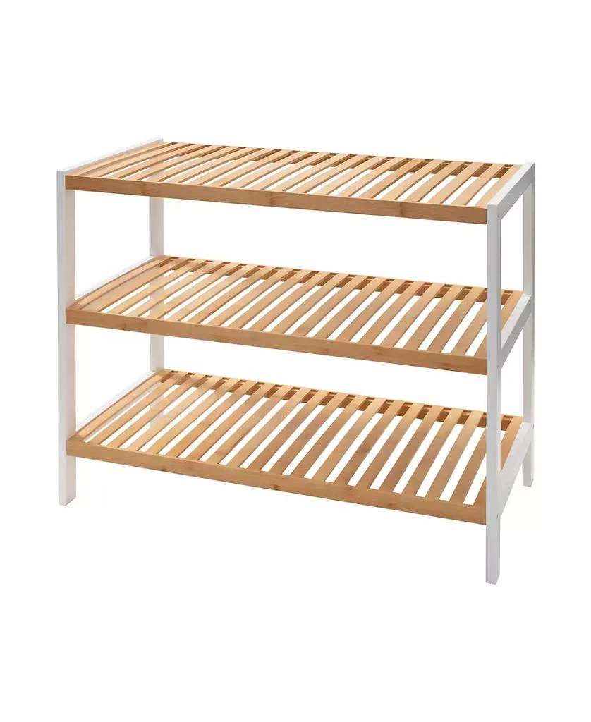 商品Organize it All|3 Tier Sonora Bamboo Shelf,价格¥697,第1张图片
