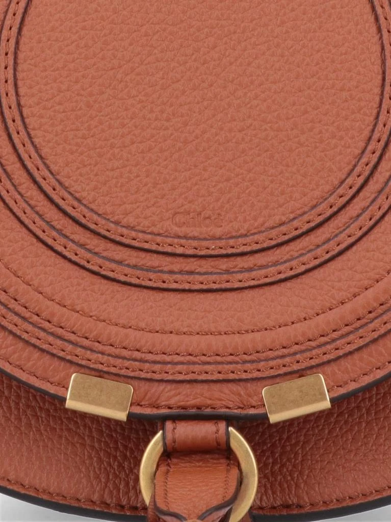 商品Chloé|"Marcie" Small Shoulder Bag Brown,价格¥7612,第4张图片详细描述