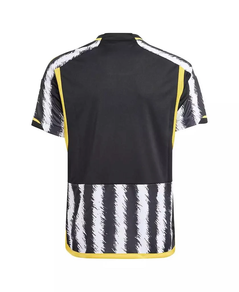 商品Adidas|Big Boys and Big Girls Black Juventus 2023/24 Home Replica Jersey,价格¥599,第3张图片详细描述